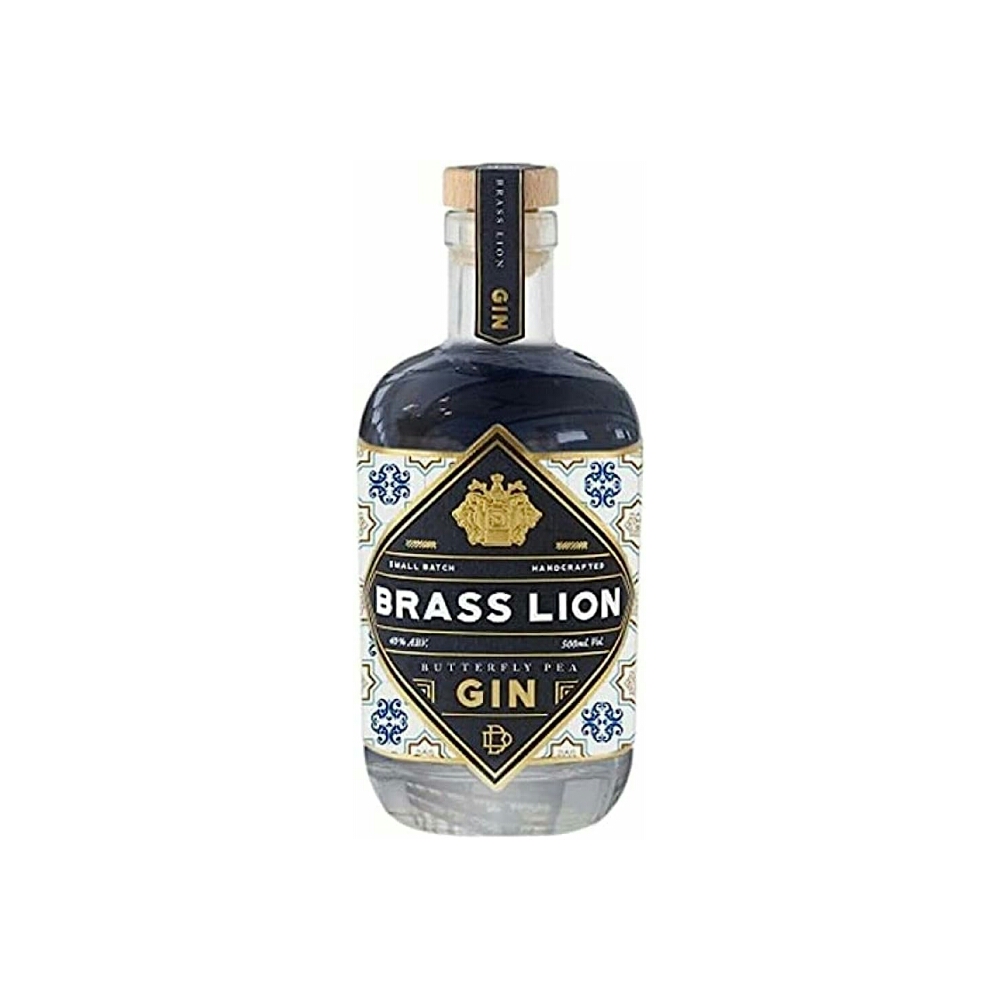 Brass Lion Butterfly Pea Dry Gin