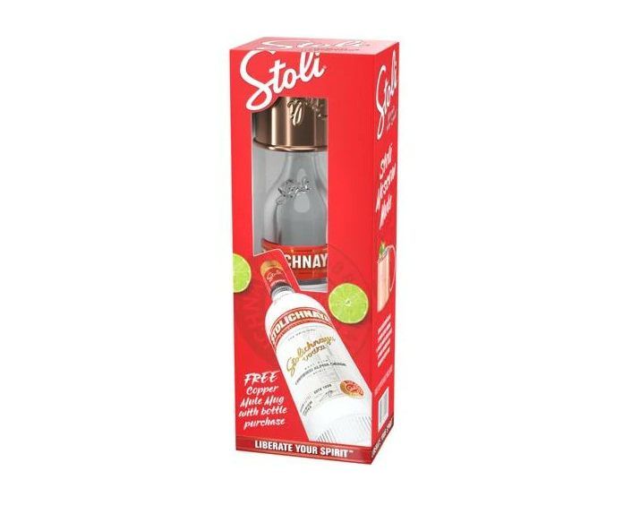 Stoli Mule Gift Set
