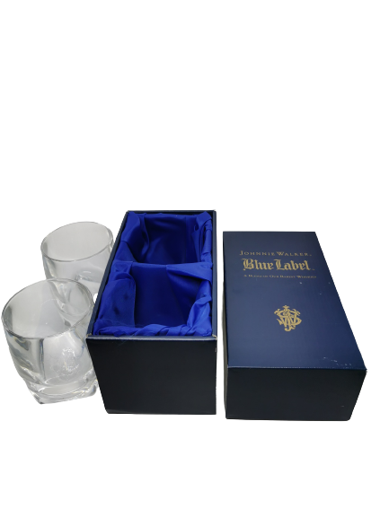 Johnnie Walker Blue Label Rock Glasses Gift Set