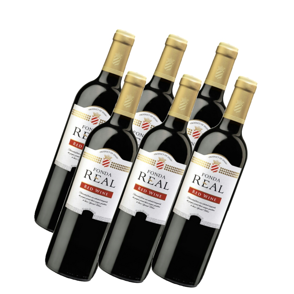 Bundle of 6 - Fonda Real Red