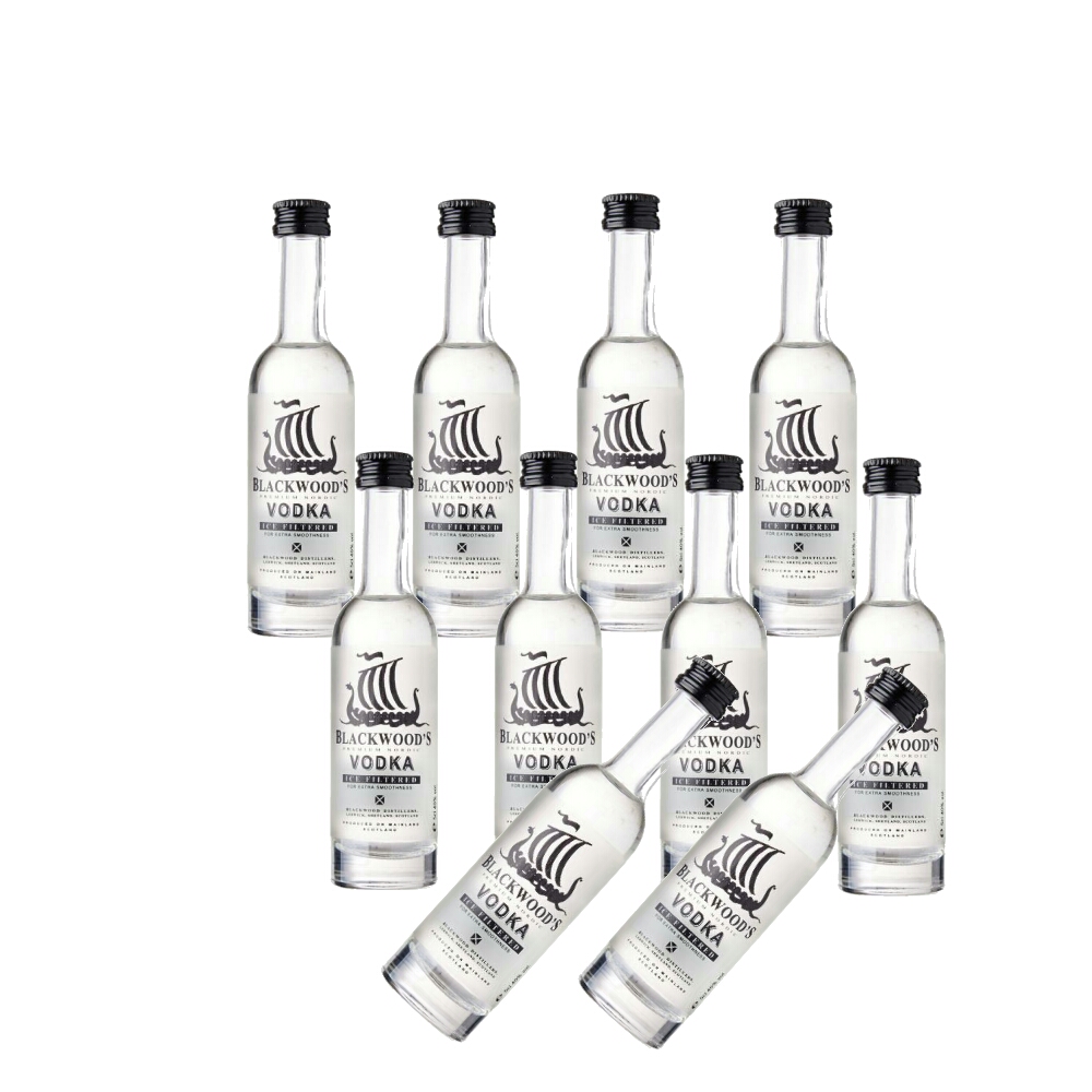 Blackwood's Nordic Vodka Miniature  8+2 Bundle