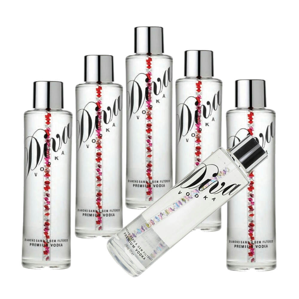 Diva Premium Vodka  5+1 Mixed Bundle