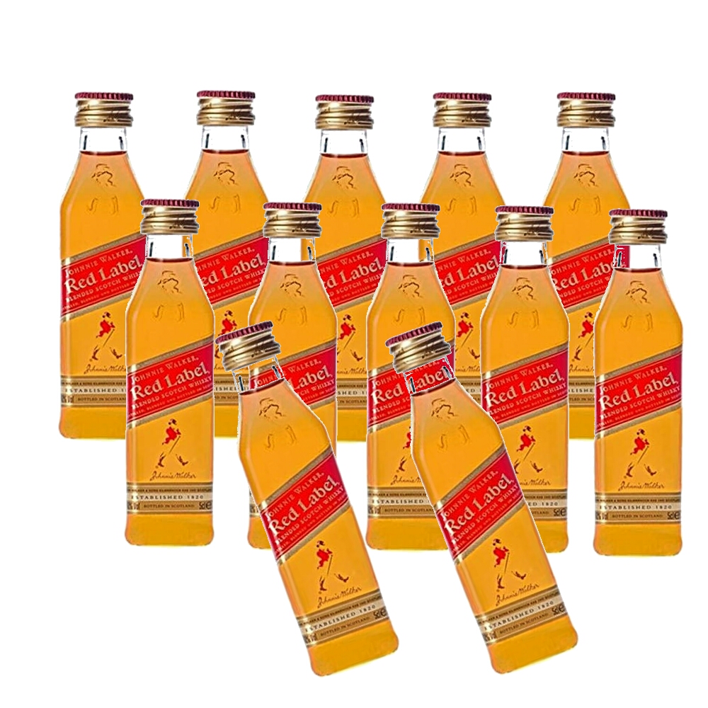 Johnnie Walker Red Label Miniature  10+2 Bundle