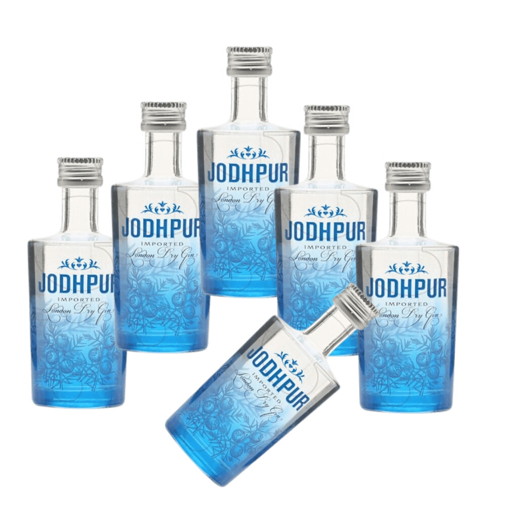 Jodhpur London Dry Gin Miniature  5+1 Bundle