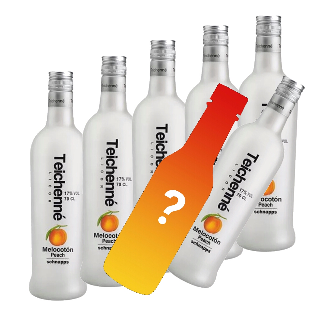 Teichenne Schnapps Melocoton Peach 5+1+? Bundle - Spanish